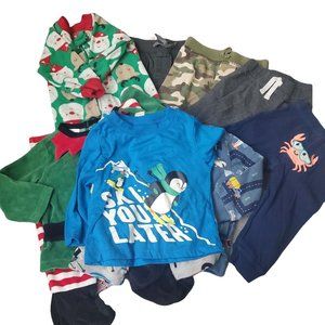 Baby boy bundle clothes 12 months christmas pajama